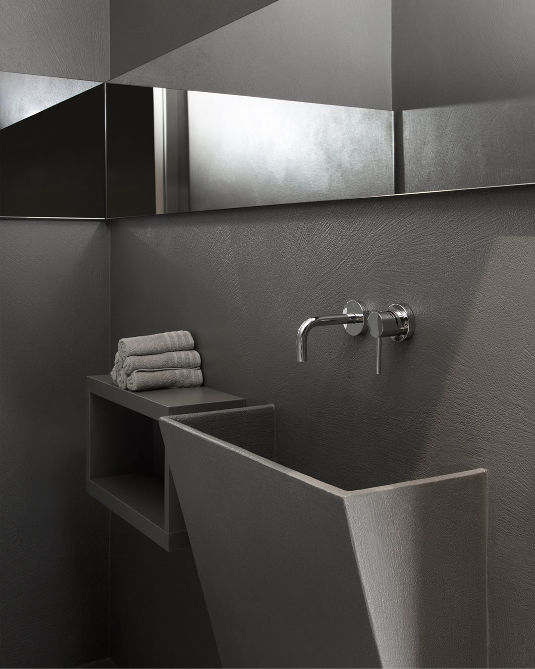 HD Surface GeoTexture rivestimento decorativo monocomponente per interni