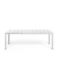 Tavolo allungabile RIO ALU 210 EXT in alluminio verniciato 210-280x100 cm