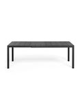 Tavolo allungabile RIO ALU 210 EXT in alluminio verniciato 210-280x100 cm