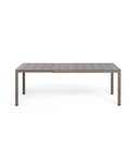 Tavolo allungabile RIO ALU 210 EXT in alluminio verniciato 210-280x100 cm