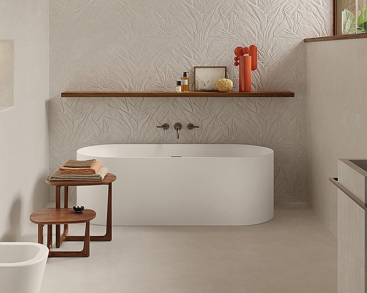 FAP Ceramiche Nobu Litia Beige Matt 50×120 – Piastrella effetto pietra 3D