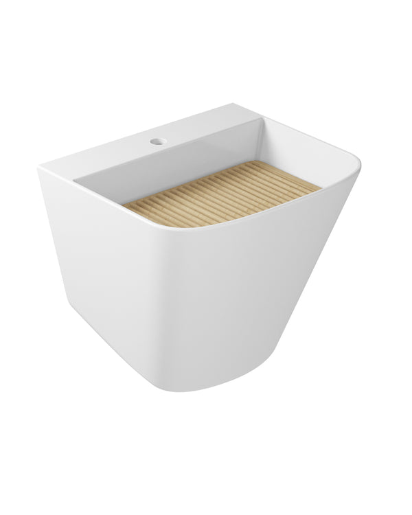 Galassia - Meg11 Pro Lavabo Lavatoio 55x47 cm bianco - 5482