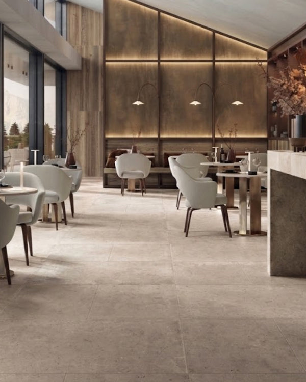 ABK Poetry Stone Pirenei Ecru 60x120 naturale rettificato