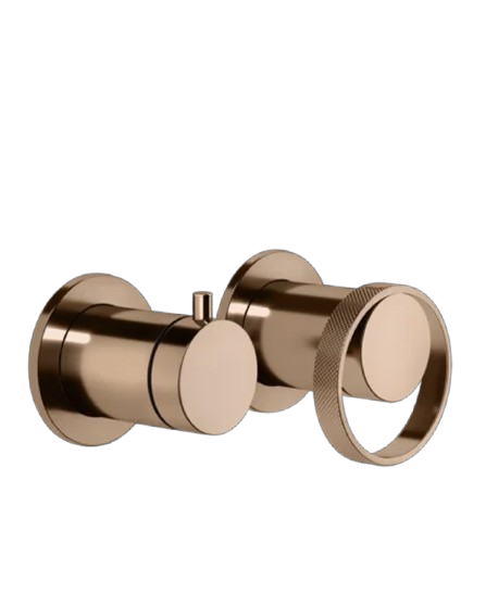 Gessi Anello Miscelatore doccia a parete 2 vie con deviatore cromato