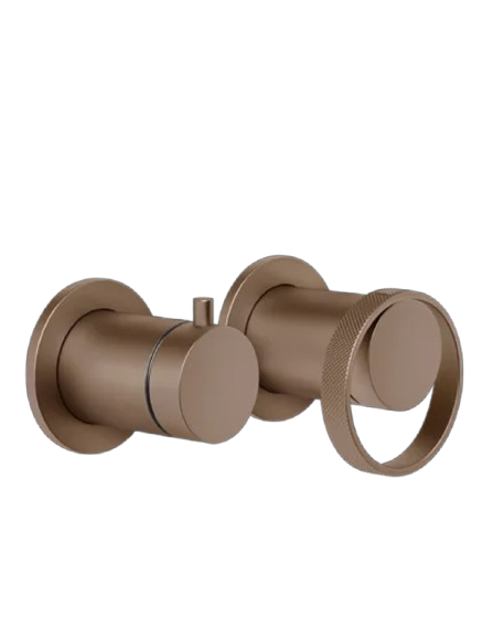 Gessi Anello Miscelatore doccia a parete 2 vie con deviatore cromato