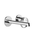 Gessi Anello Miscelatore lavabo a parete piastre separate bocca corta