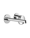 Gessi Anello Miscelatore lavabo a parete piastre separate bocca corta