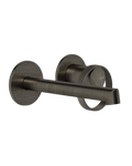 Gessi Anello Miscelatore lavabo a parete piastre separate bocca corta