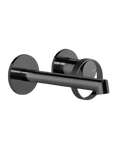 Gessi Anello Miscelatore lavabo a parete piastre separate bocca corta