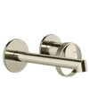 Gessi Anello Miscelatore lavabo a parete piastre separate bocca corta