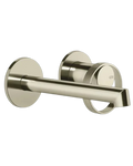 Gessi Anello Miscelatore lavabo a parete piastre separate bocca corta