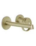 Gessi Anello Miscelatore lavabo a parete piastre separate bocca corta