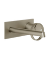 Gessi Anello Miscelatore lavabo a parete piastra unita bocca corta