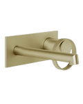 Gessi Anello Miscelatore lavabo a parete piastra unita bocca corta