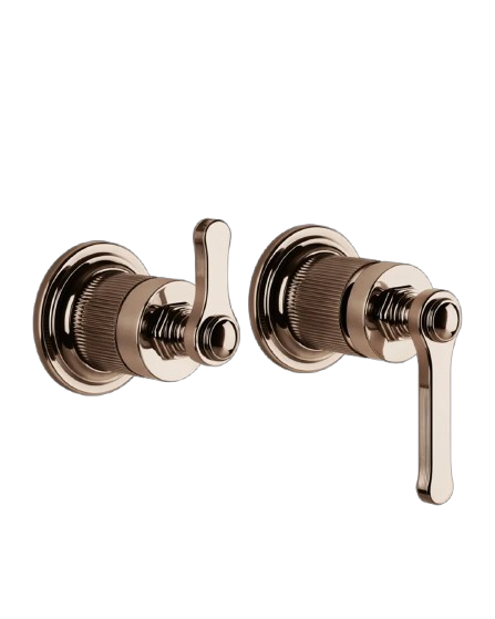 Gessi - Venti20 Miscelatore doccia con deviatore 2 uscite parte esterna - 65038