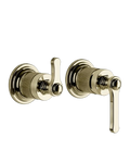 Gessi Ventaglio miscelatore 2 vie con deviatore bagno doccia