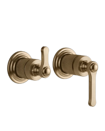 Gessi - Venti20 Miscelatore doccia con deviatore 2 uscite parte esterna - 65038