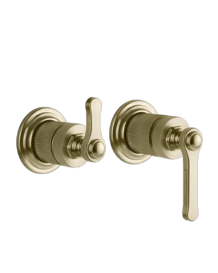 Gessi - Venti20 Miscelatore doccia con deviatore 2 uscite parte esterna - 65038