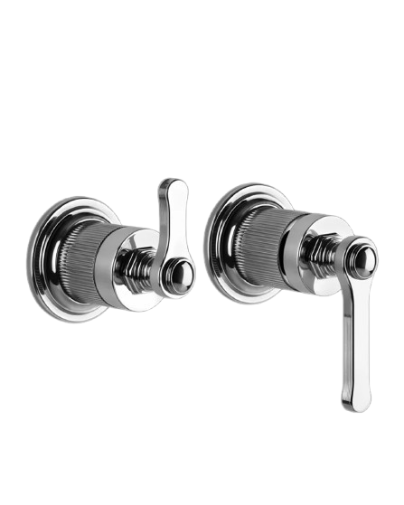 Gessi - Venti20 Miscelatore doccia con deviatore 2 uscite parte esterna - 65038