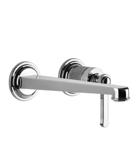 Gessi - Venti20 Miscelatore parte esterna lavabo a parete piastre separate - 65089