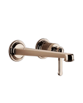 Gessi Venti20 miscelatore lavabo parete piastre separate