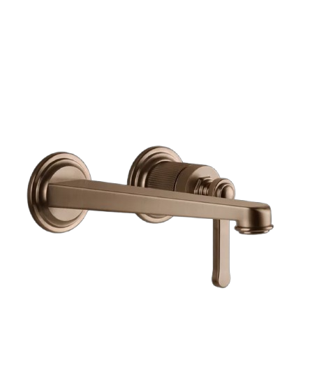 Gessi Venti20 miscelatore lavabo parete piastre separate
