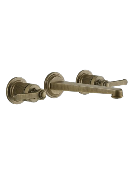essi Venti20 miscelatore lavabo 3 fori parete piastre separate