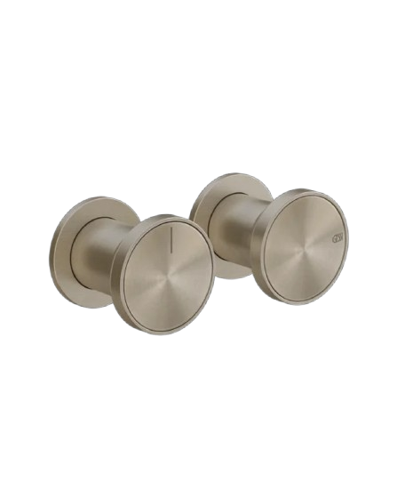 Gessi Origini Miscelatore doccia deviatore 2 uscite cromato