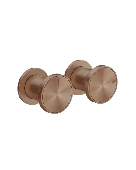 Gessi Origini Miscelatore doccia deviatore 2 uscite cromato