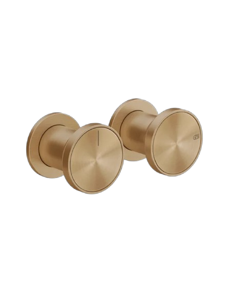 Gessi Origini Miscelatore doccia deviatore 2 uscite cromato