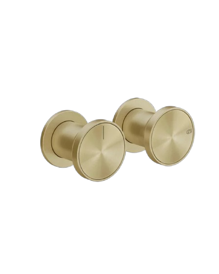 Gessi Origini Miscelatore doccia deviatore 2 uscite cromato