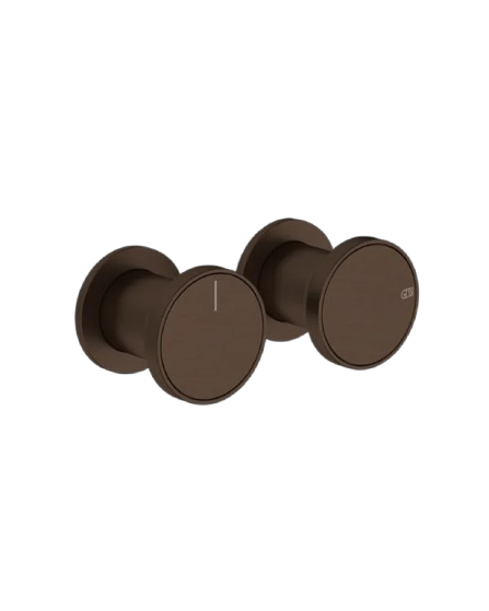 Gessi Origini Miscelatore doccia deviatore 2 uscite cromato