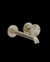 Gessi Origini - Miscelatore lavabo a parete piastre separate