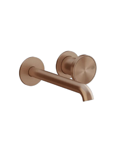 Gessi Origini - Miscelatore lavabo a parete piastre separate