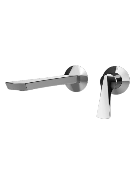 Gessi Ventaglio - Miscelatore lavabo a parete piastre separate