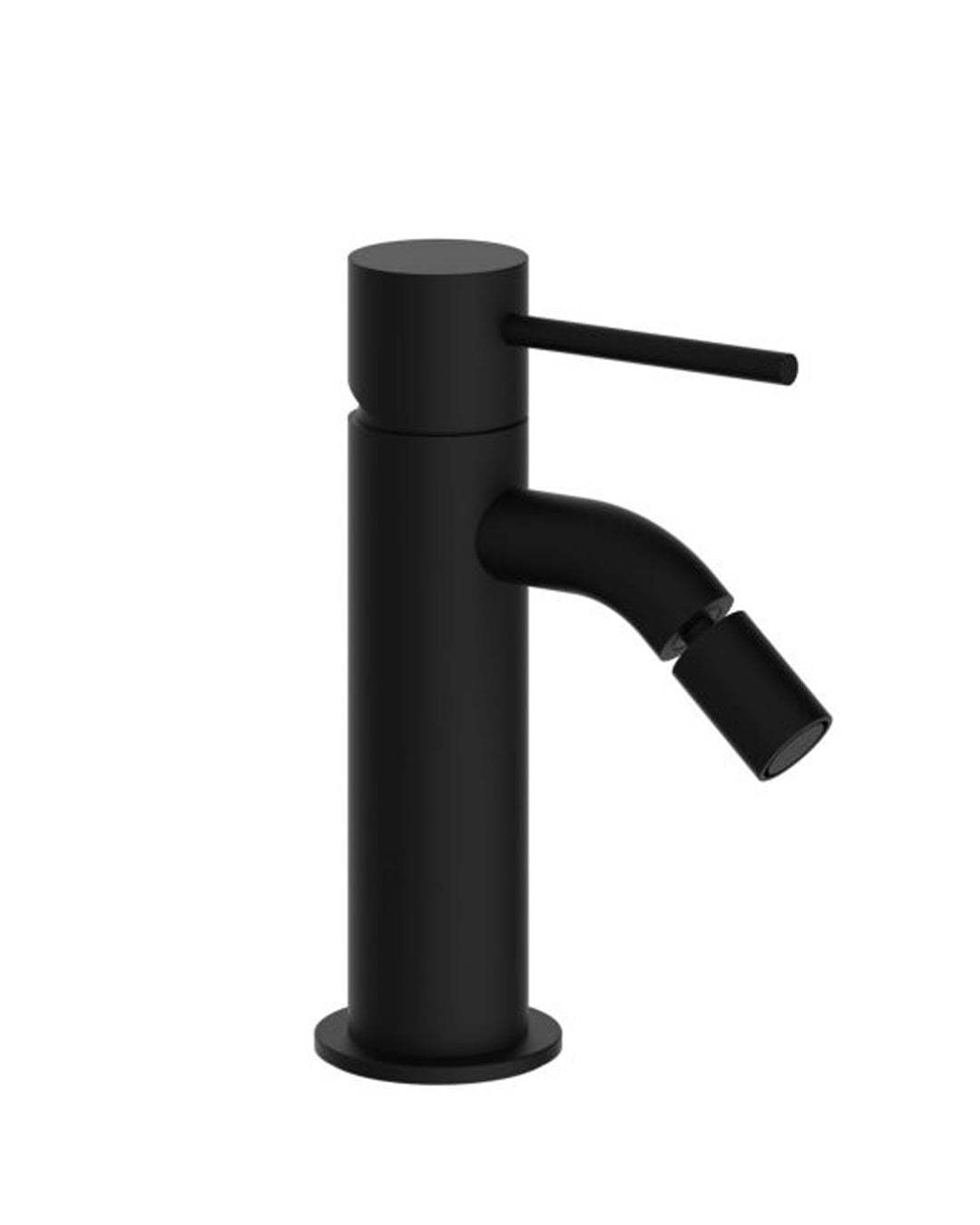 Teorema Jabil Miscelatore bidet nero opaco con scarico click-clack