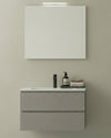 Mobile bagno Qubo2 Hafro Gruppo Geromin finitura Ares Grigio