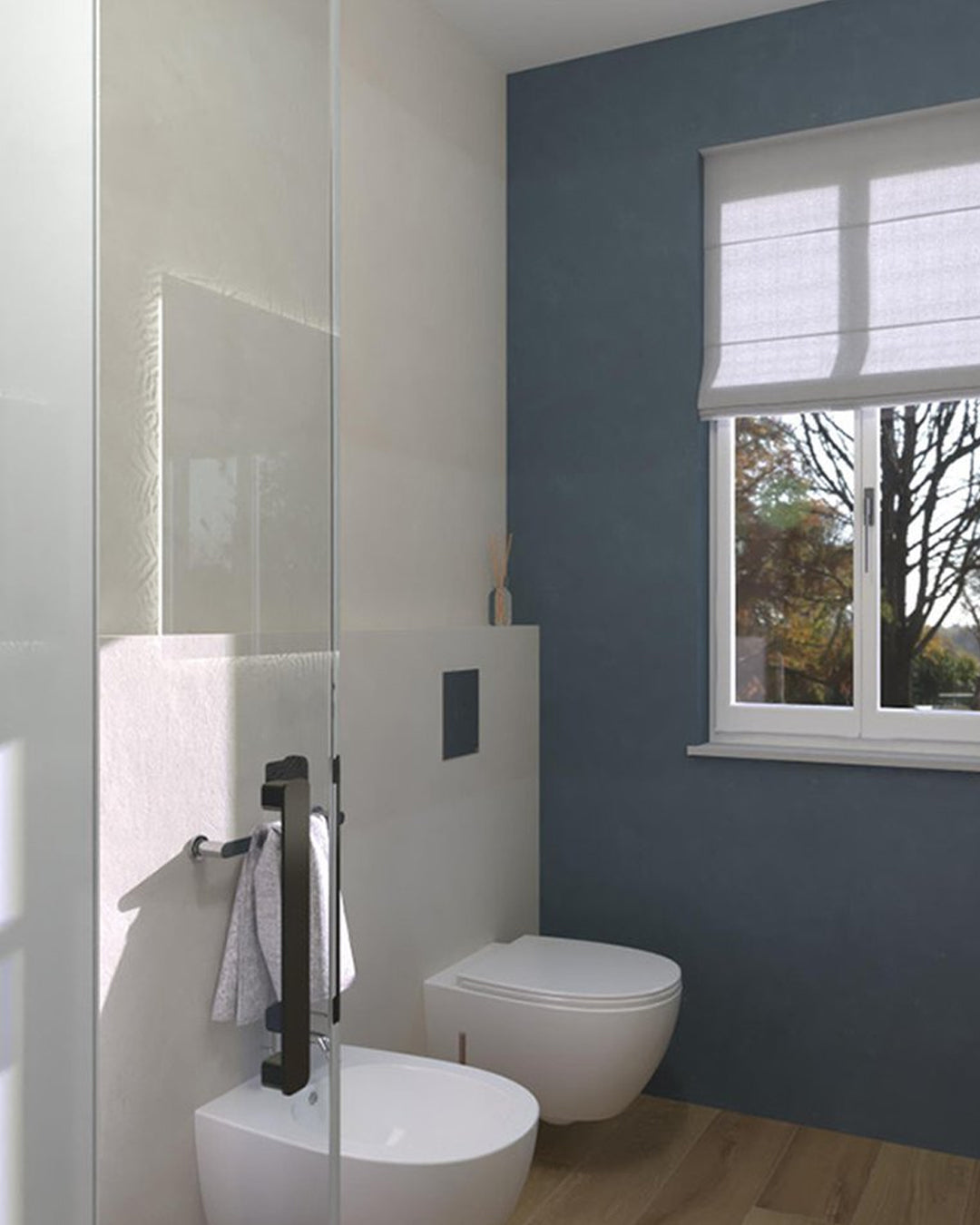 FAP Bloom Piastrella 80x160 cm White effetto cemento