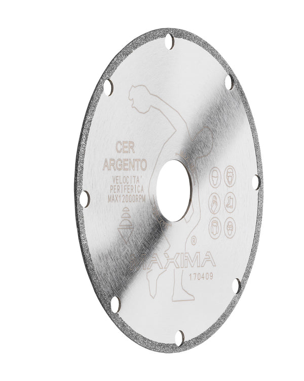 Maxima Disco Diamantato Cer Argento Ø115