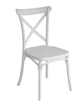 MOIA Trattoria sedia da giardino bianco
