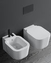 Ceramica Cielo Cubika bidet sospeso bianco
