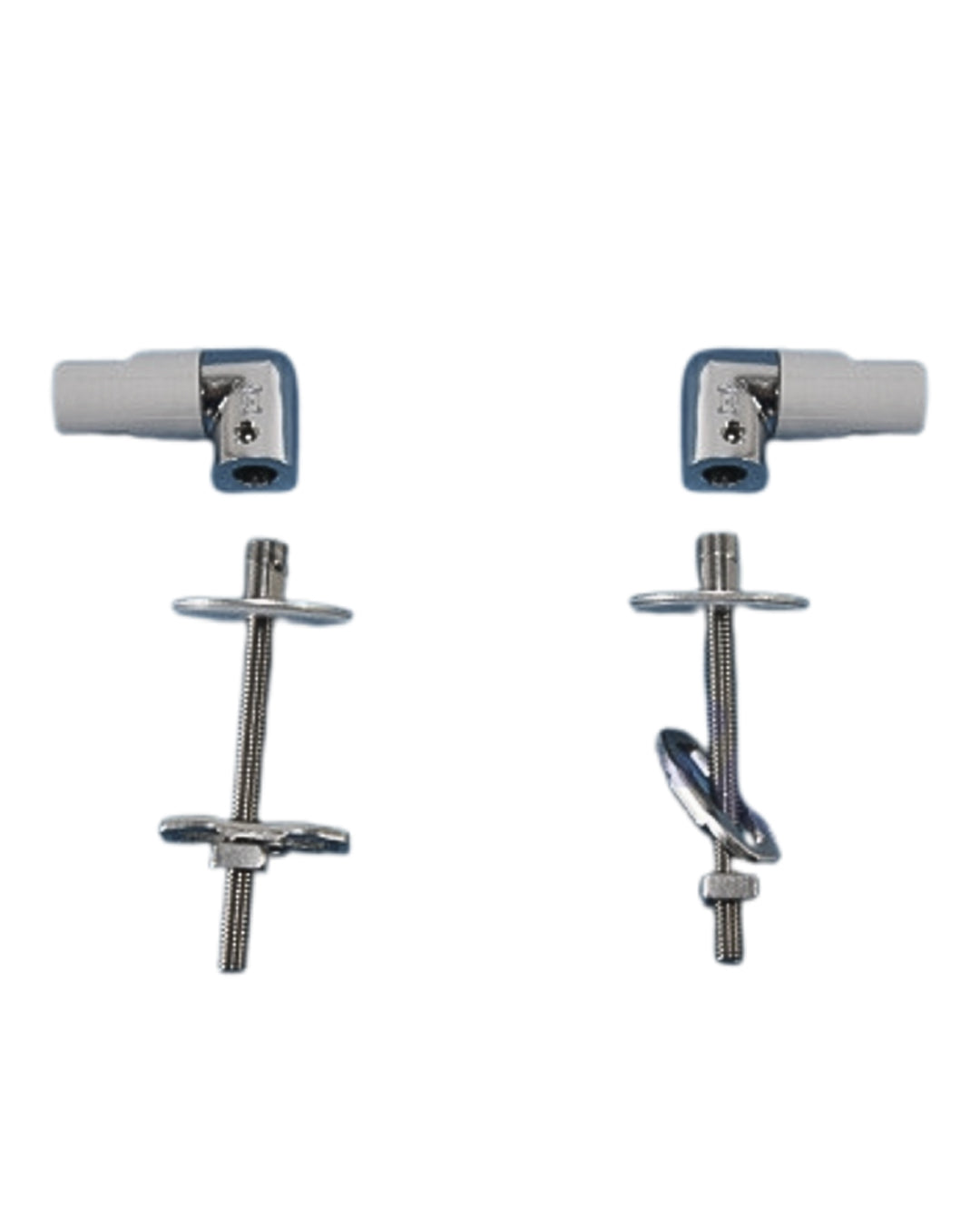 Ceramica Cielo Cubika kit cerniere copriwater frizionate cromo