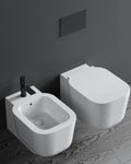 Ceramica Cielo Cubika WC sospeso 55x36,5 cm bianco lucid
