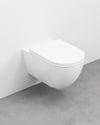 Cielo - Enjoy -Kit Vaso, Bidet, Sedile, sospeso Bianco lucido