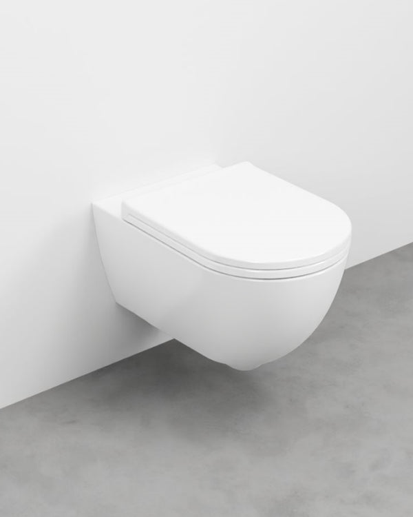 Cielo - Enjoy -Kit Vaso, Bidet, Sedile, sospeso Bianco lucido