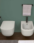 Ceramica Cielo Era Rimless WC sospeso talco senza brida