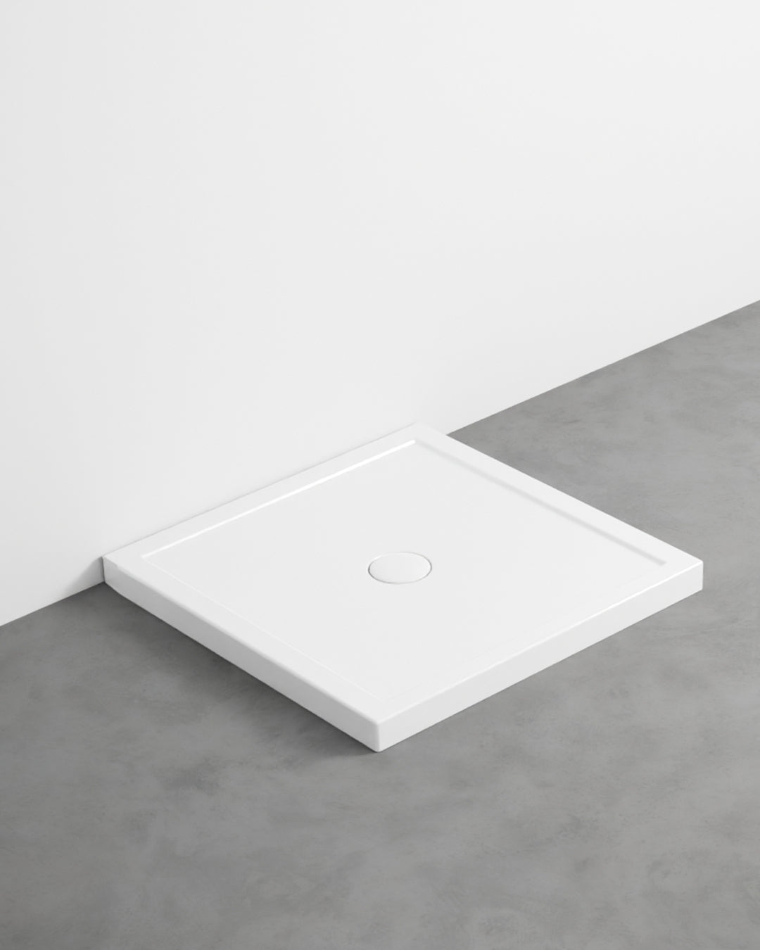 Ceramica Cielo Piatto doccia Sessanta quadrato 80x80 cm bianco lucido