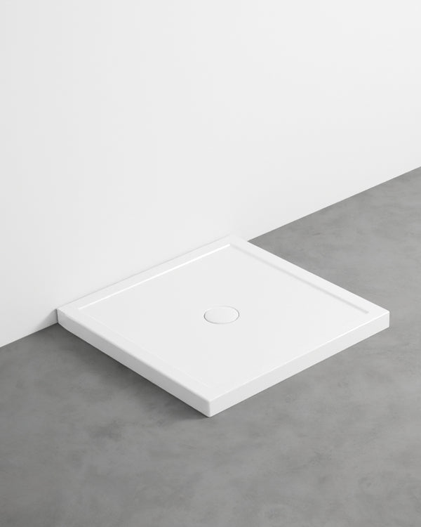 Ceramica Cielo Piatto doccia Sessanta quadrato 80x80 cm bianco lucido