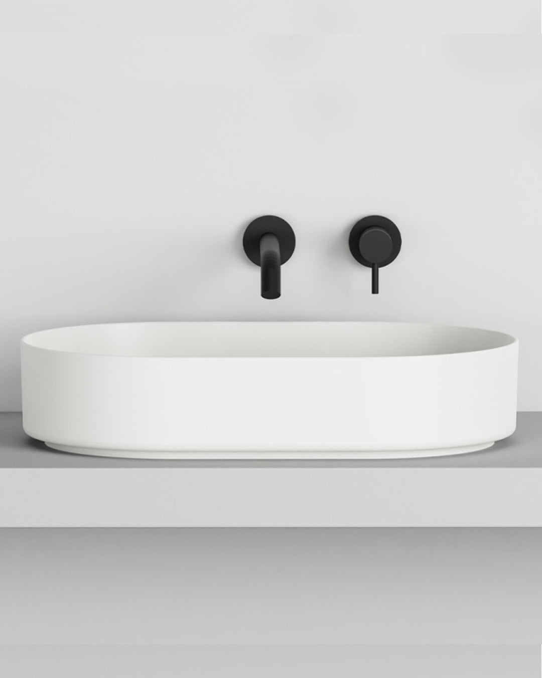Ceramica Cielo Shui Comfort Lavabo da appoggio ovale 60x38 cm
