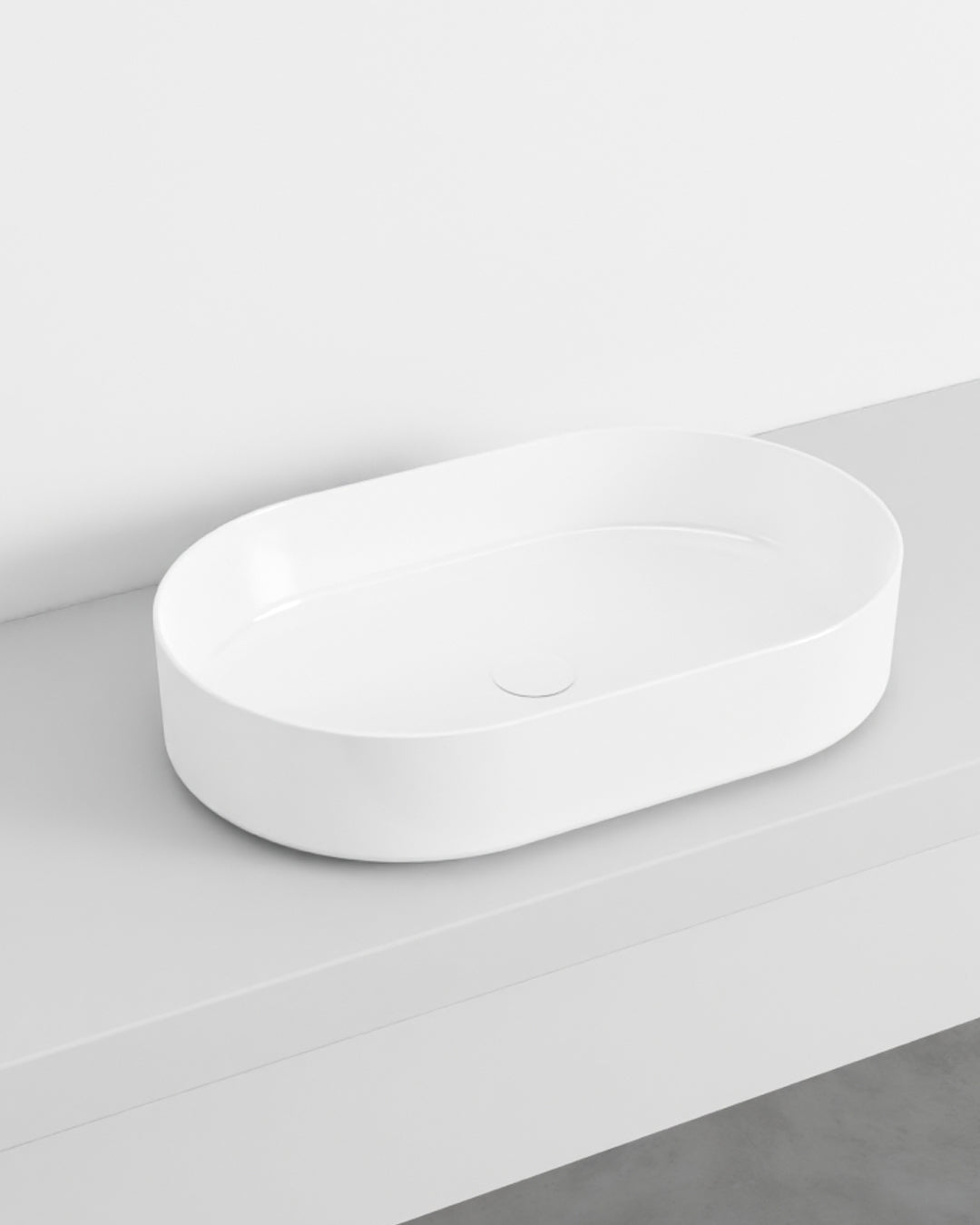 Ceramica Cielo Shui Comfort Lavabo da appoggio ovale 60x38 cm